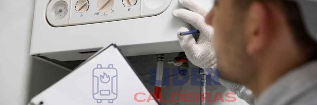 técnico a explica os Problemas comuns em caldeiras